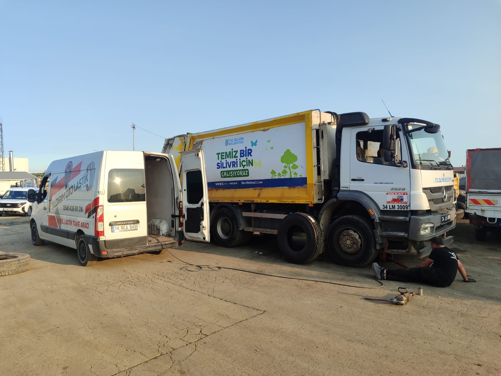 Silivri lastik değişimi mobil hizmet