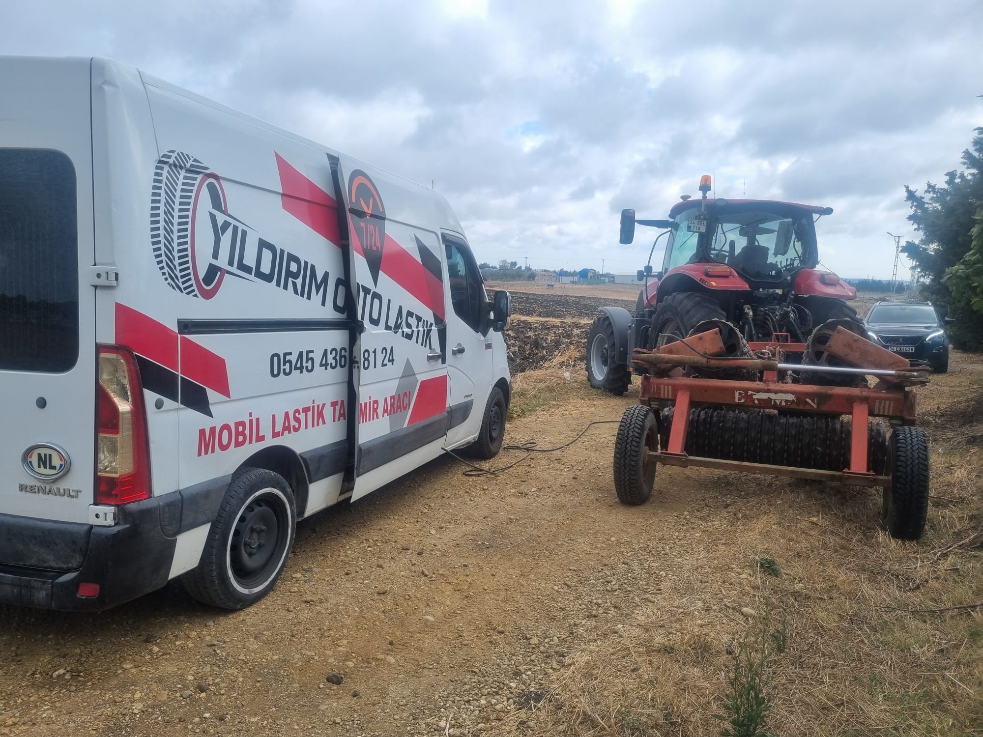 Silivri traktör lastik tamir hizmeti
